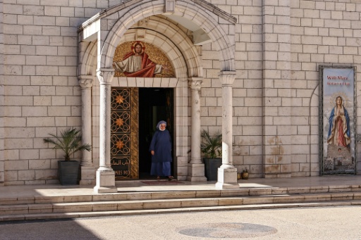 Christians in the West Bank now make up just over one percent of the population, down from six percent in 1967 — Zain JAAFAR / AFP