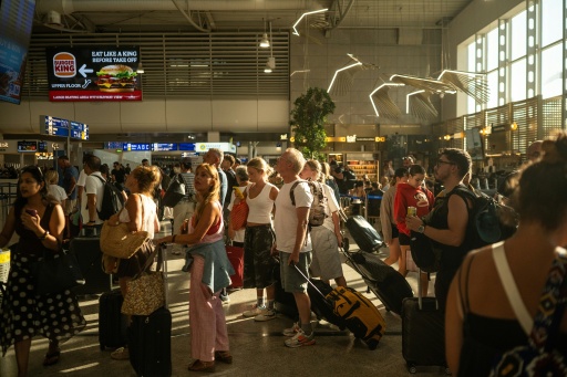 Greece is having a tourism boom -- and airports are struggling to keep up — Angelos TZORTZINIS / AFP