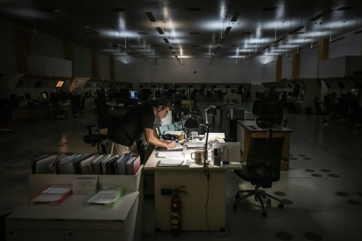 Overall traffic in Greek airspace has risen about 40 percent from 2019 — Aris MESSINIS / AFP