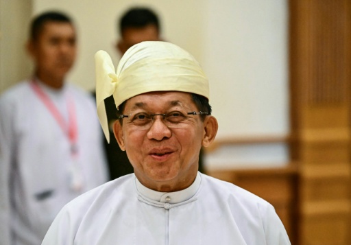 Myanmar President Min Aung Hlaing will be making his first trip to Thailand since becoming his country's civilian leader — Sai Aung MAIN / AFP