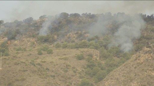 Espagne: l'incendie meurtirer en Andalousie toujours actif