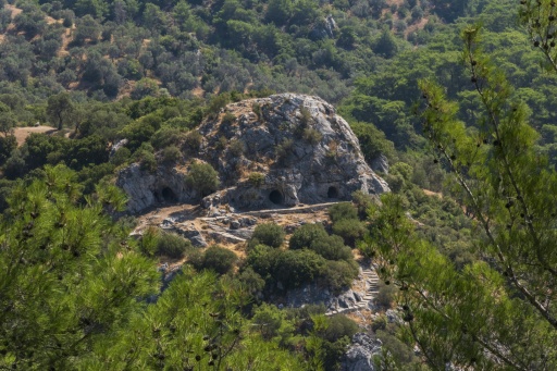 There is no hard evidence that Homer wrote 'The Odyssey' in the cave in Bornova Homeros Valley in what is now Turkey, but locals believe it to be true — Ahmet Ayberk Cimen / AFP