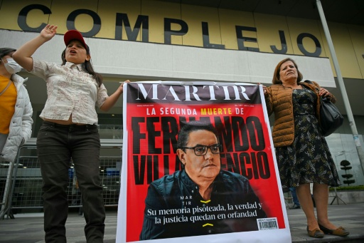 MP do Equador acusa sete supostos idealizadores do assassinato de Villavicencio
