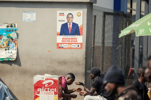 Hakainde Hichilema won the presidency in 2021 on his sixth attempt — GIANLUIGI GUERCIA / AFP