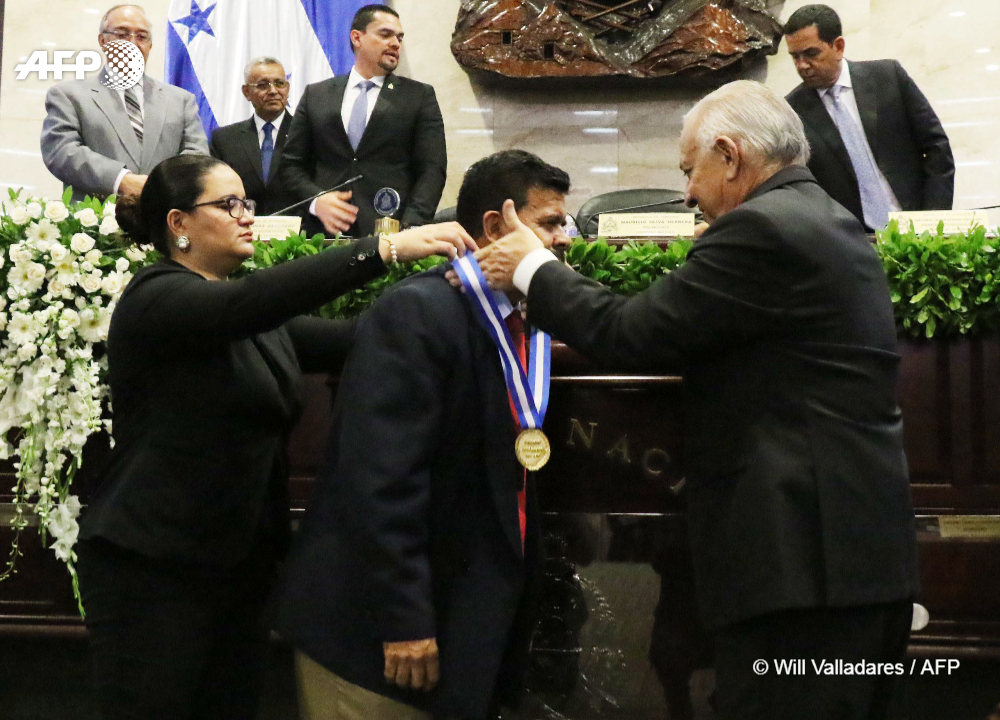 Orlando Sierra, de l'AFP, photographe de l'année au Honduras