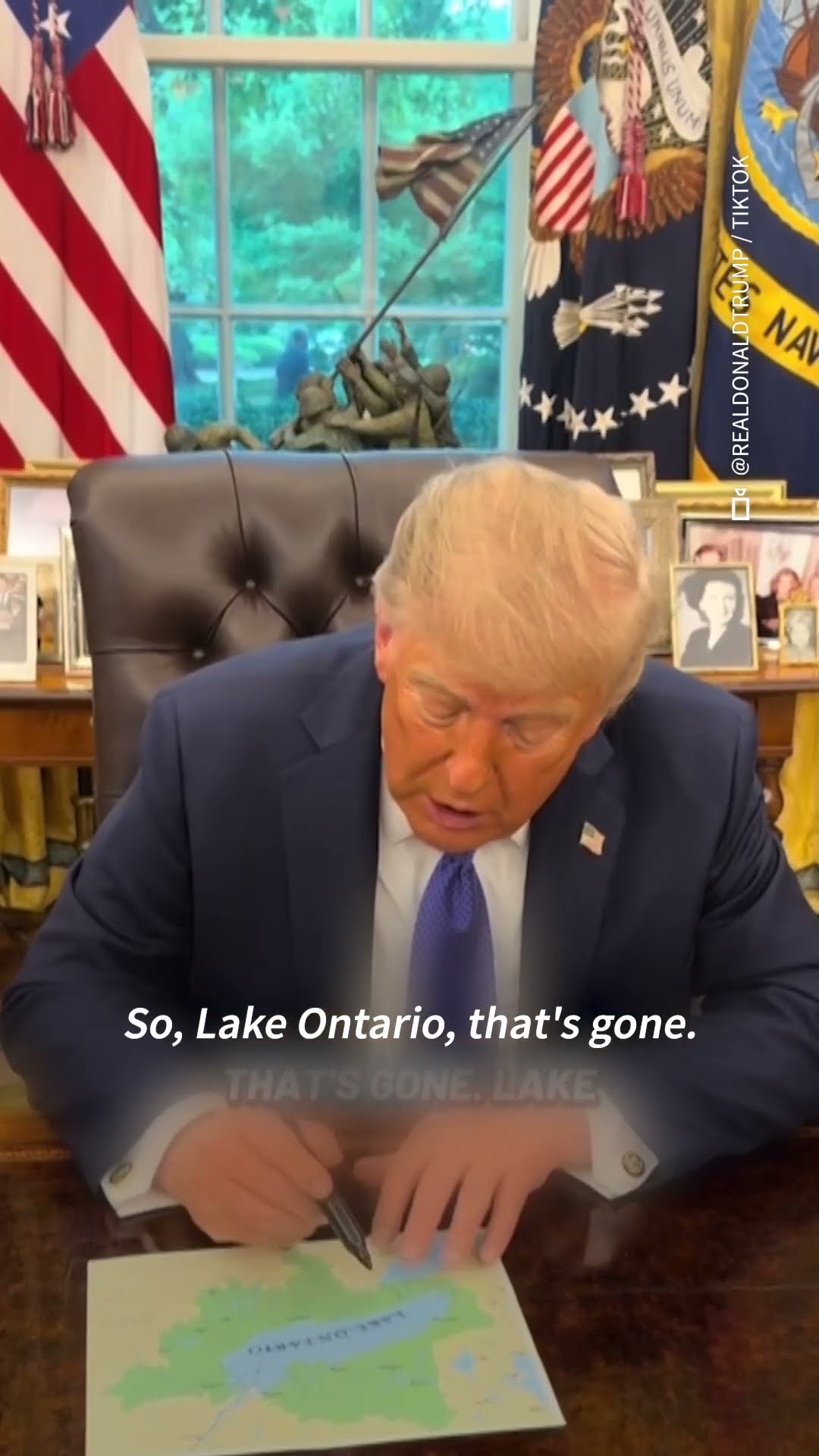 Trump says he will rename Lake Ontario as 'Lake America' | AFP