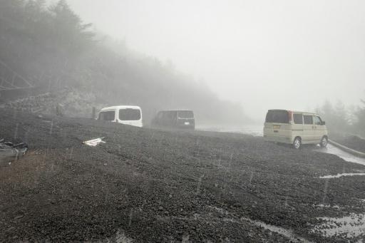 Aguaceros en Japón provocan deslizamiento de tierra en el monte Fuji