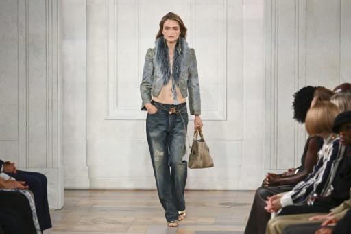 Le défilé Ralph Lauren à la Fashion Week de New York le 9 septembre 2026 — ANGELA WEISS / AFP