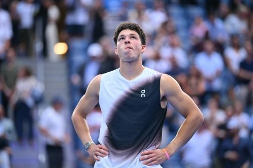 Ben Shelton will have to bounce back quickly from the disappointment of missing out on a maiden major title — ANGELA WEISS / AFP
