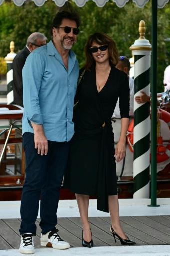 Los actores españoles Javier Bardem y Penélope Cruz llegan al Lido de Venecia, el 7 de septiembre de 2026 — Stefano Rellandini / AFP