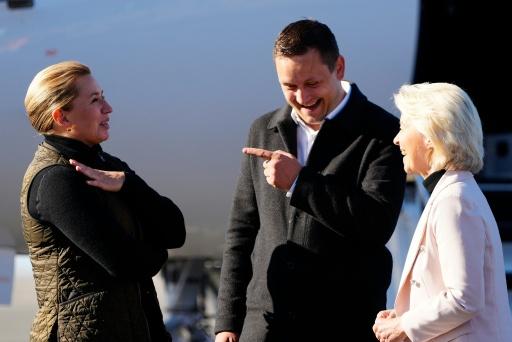 Von der Leyen zu zweitägigem Besuch in Grönland eingetroffen