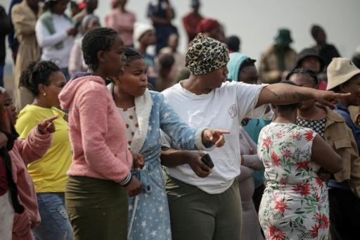 Police said offices will investigate whether the latest discovery was linked to the earlier murders or if they were dealing with a copycat — EMMANUEL CROSET / AFP