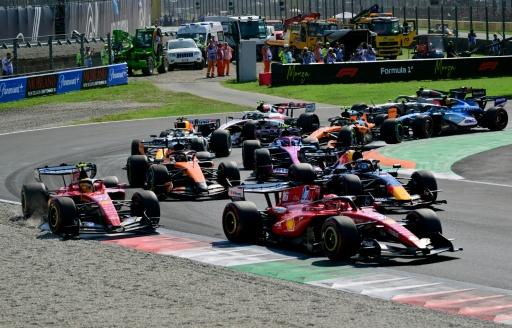 F1: Leclerc avoue qu'il est "allé trop loin" avec Hamilton au départ à Monza