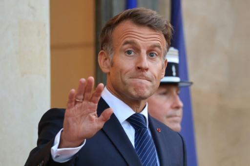 Le président de la République Emmanuel Macron le 9 septembre 2026 à Paris — Ludovic MARIN / AFP
