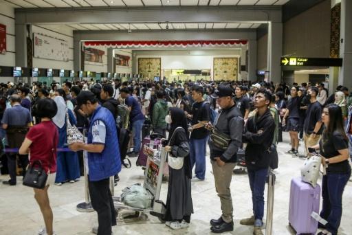 More than 22,000 passengers have been impacted by the suspension — ABIMANYU / AFP