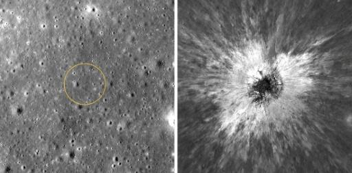 Une sonde de la Nasa permet de découvrir un nouveau cratère sur la Lune