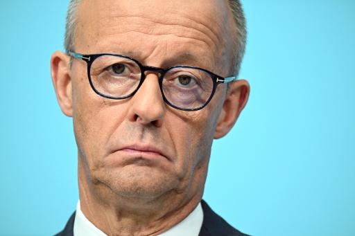 El jefe del gobierno alemán, Friedrich Merz, durante la rueda de prensa posterior a la reunión de su partido, la democristiana CDU, el 7 de septiembre de 2026 en Berlín — Ralf Hirschberger / AFP