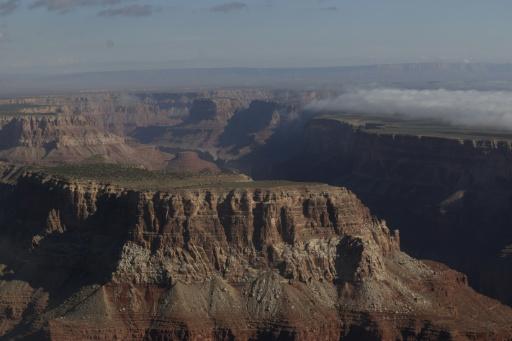 El Gran Cañón visto desde el cielo, en Arizona, el 1 de septiembre de 2026. — Ian Maule / AFP