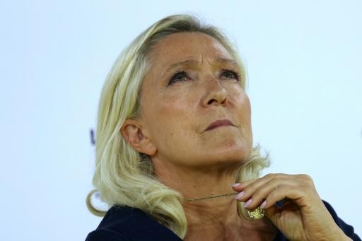 Marine Le Pen is currently riding high in the polls — Thomas SAMSON / AFP