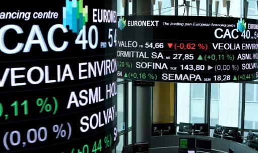 La Bourse de Paris finalement à l'équilibre, répit sur le front des taux
