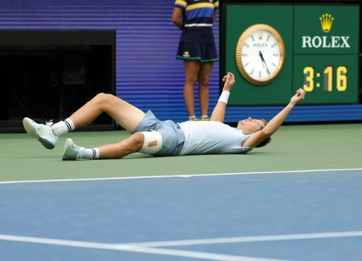 Blockx first Belgian man to reach US Open quarter-finals