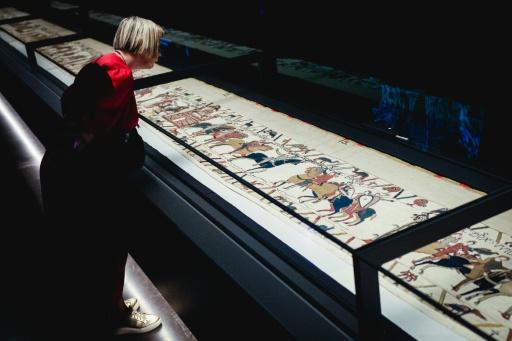 Bayeux Tapestry 'mania' sweeps UK as sold-out exhibition opens