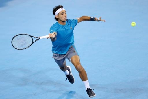 El argentino Thiago Tirante durante su derrota en los cuartos de final del Masters 1000 de Cincinnati el 20 de agosto de 2026 — Emilee Chinn