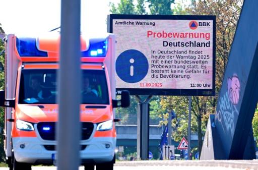 Bundesweiter Test von Alarmsystemen an sogenanntem Warntag
