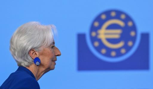European Central Bank President Christine Lagarde insists the ECB sets rates based on incoming data — Kirill KUDRYAVTSEV / AFP