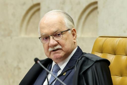 Le président de la Cour suprême, Edson Fachin, le 15 septembre 2026, à Brasilia — ROSINEI COUTINHO / AFP