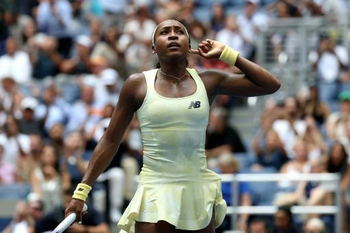 Coco Gauff salva dos pelotas de partido para volver a las semifinales del US Open
