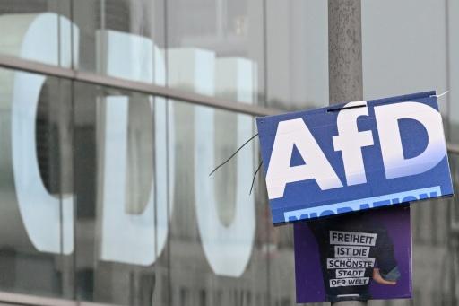 La AfD llega reforzada a los comicios tras imponerse de forma aplastante a la conservadora Unión Demócrata Cristiana (CDU) de Merz en Sajonia-Anhalt — RALF HIRSCHBERGER / AFP