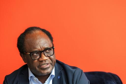 Opposition challenger Brian Mundubile has been accused of treason — GIANLUIGI GUERCIA / AFP