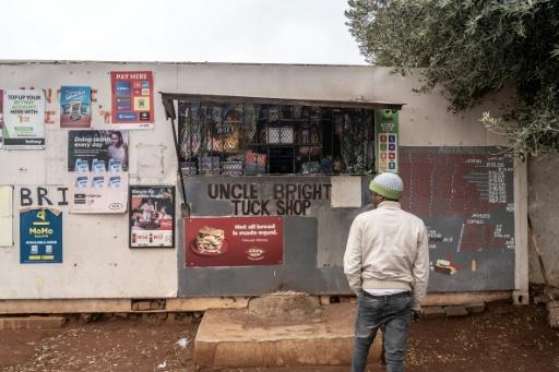Foreigners running spaza shops are vulnerable to 'protection fee' extortion — Shiraaz MOHAMED / AFP