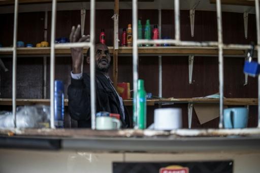 Spaza shops run by foreign nationals were looted or forced to shut during xenophobic unrest — MARCO LONGARI / AFP