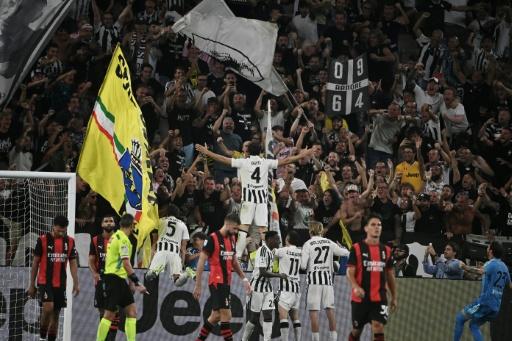 Juventus arranca empate com Milan nos acréscimos