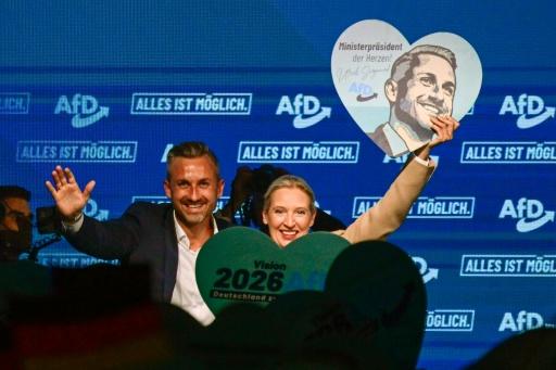 If the AfD icomes to power, Siegmund plans sweeping measures that would aim to make the state less multicultural — John MACDOUGALL / AFP