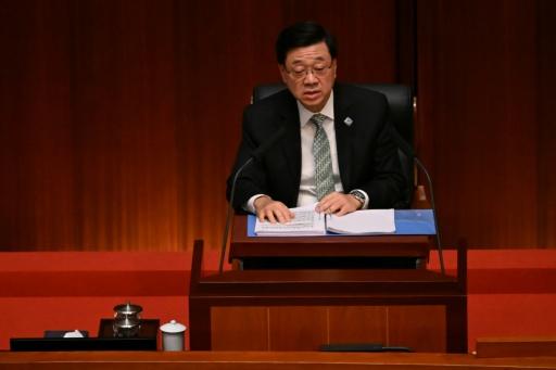 Hong Kong unveils plan to align economy with China's goals