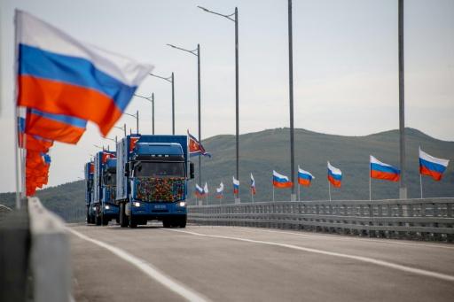 La Russie et la Corée du Nord inaugurent leur première liaison routière