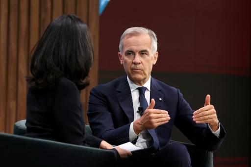 El primer ministro Mark Carney habla durante la Cumbre de Inversiones de Canadá, un foro con inversores internacionales, el 15 de septiembre de 2026 en la ciudad de Toronto — Valerie Macon / AFP