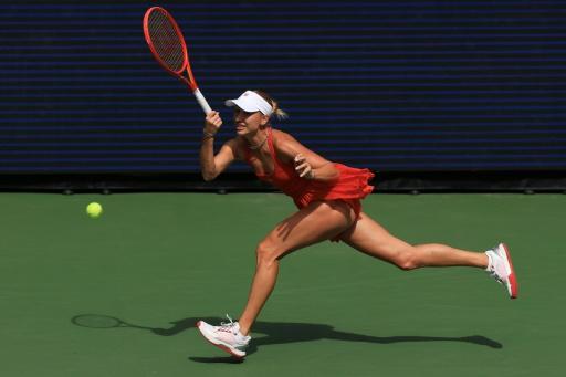 Austrian Anastasia Potapova is into the US Open last 16 with a victory over 2025 runner-up Amanda Anisimova — TIMOTHY A. CLARY / AFP