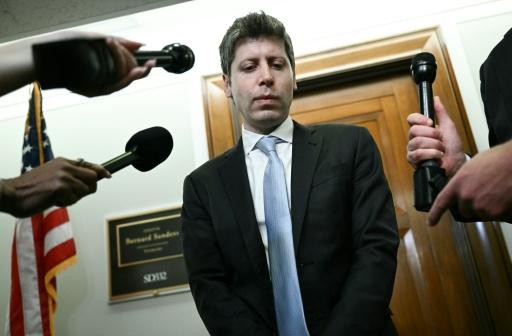 OpenAI chief Sam Altman, pictured at the US Capitol in June 2026, has publicly backed the call for greater caution — Brendan SMIALOWSKI / AFP