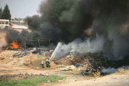 14 قتيلا في انفجار مستودع للسلاح والمخلفات الحربية في شمال غرب سوريا (السلطات)