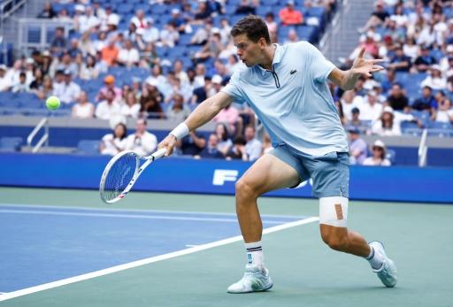 Alexander Blockx is the first Belgian man to make it to the US Open quarter-finals — kena betancur / AFP