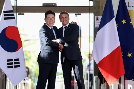 Macron, SKorea leader warn at film summit of AI risks to creativity
