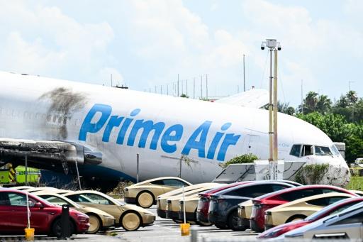 Recuperan la caja negra del avión de Amazon que se salió de la pista en Miami