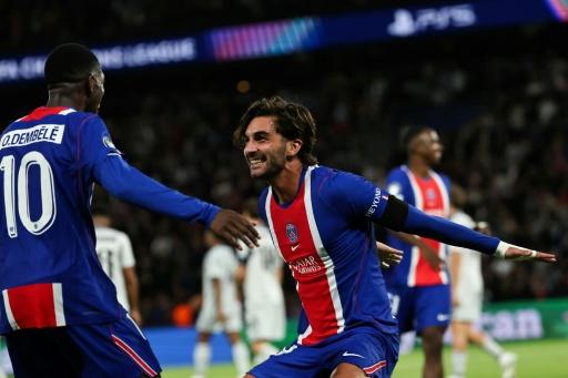 Ferran Torres hits hat-trick as PSG wallop Slovan in Champions League