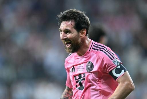 Con un gol centenario, Messi le brinda al Inter Miami su primera Campeones Cup