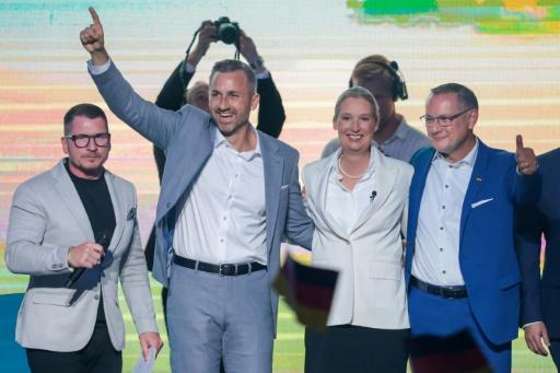 Germany's far-right AfD clear frontrunner in eastern state vote