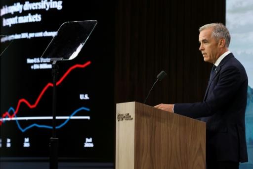 Prime Minister Mark Carney has an ambitious plan to 'catalyze' CAN$1 trillion in investment in Candad over the next five years — VALERIE MACON / AFP